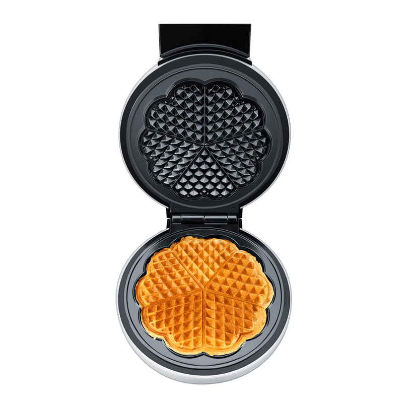 Macchina per waffle WE 16, 5 cavità cuoriforme cm 21x25,5x10,5