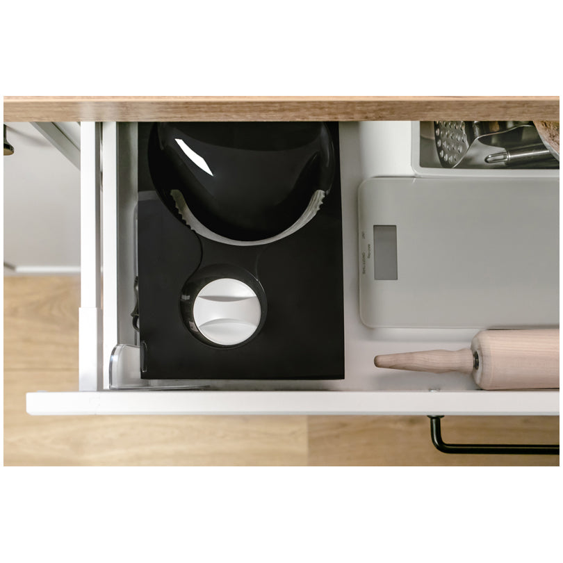 Affettatrice elettrica multifunzionale "AS 100" con lama ondulata (cm Ø17) cm 26,5x33x20