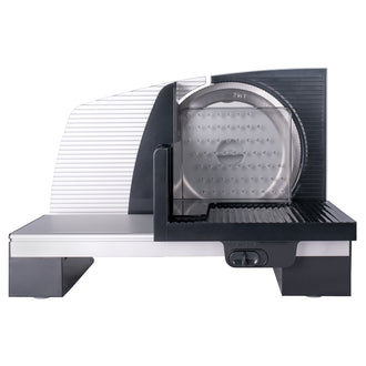 Affettatrice elettrica multifunzionale "AS 200" con lama universale 2 in 1 (cm Ø17) cm 23x33,5x23,5