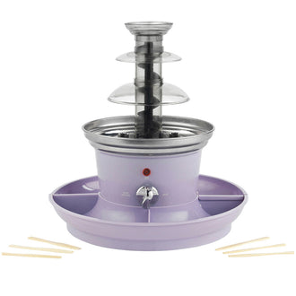 Fontana di cioccolato con vassoio cm Ø26x26