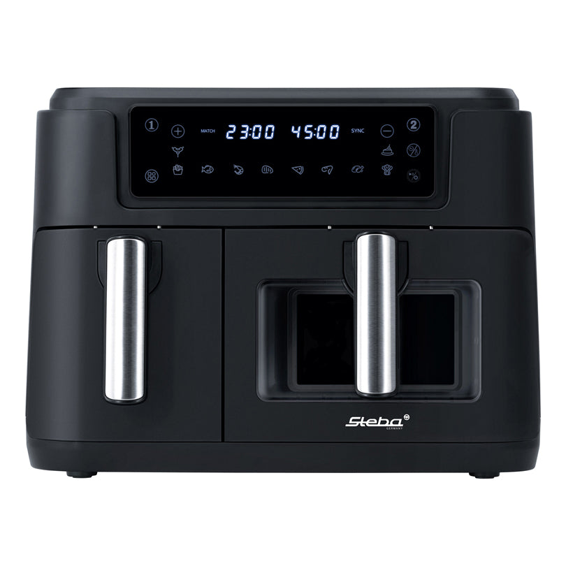 Friggitrice ad aria calda "HF 9500 DUO" Dual Zone cm 40x38x31