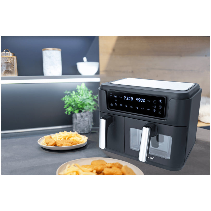 Friggitrice ad aria calda "HF 9500 DUO" Dual Zone cm 40x38x31