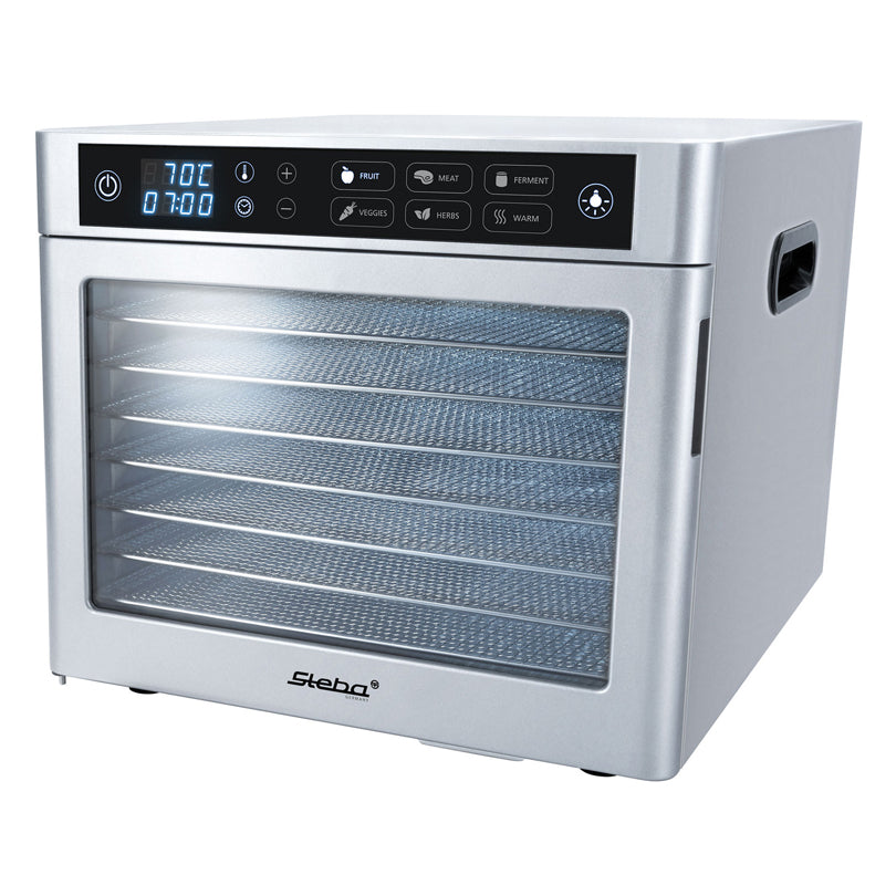 Essiccatore con timer "ED80 Steel Deluxe" cm 34x40,5x30,5