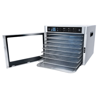 Essiccatore con timer "ED80 Steel Deluxe" cm 34x40,5x30,5