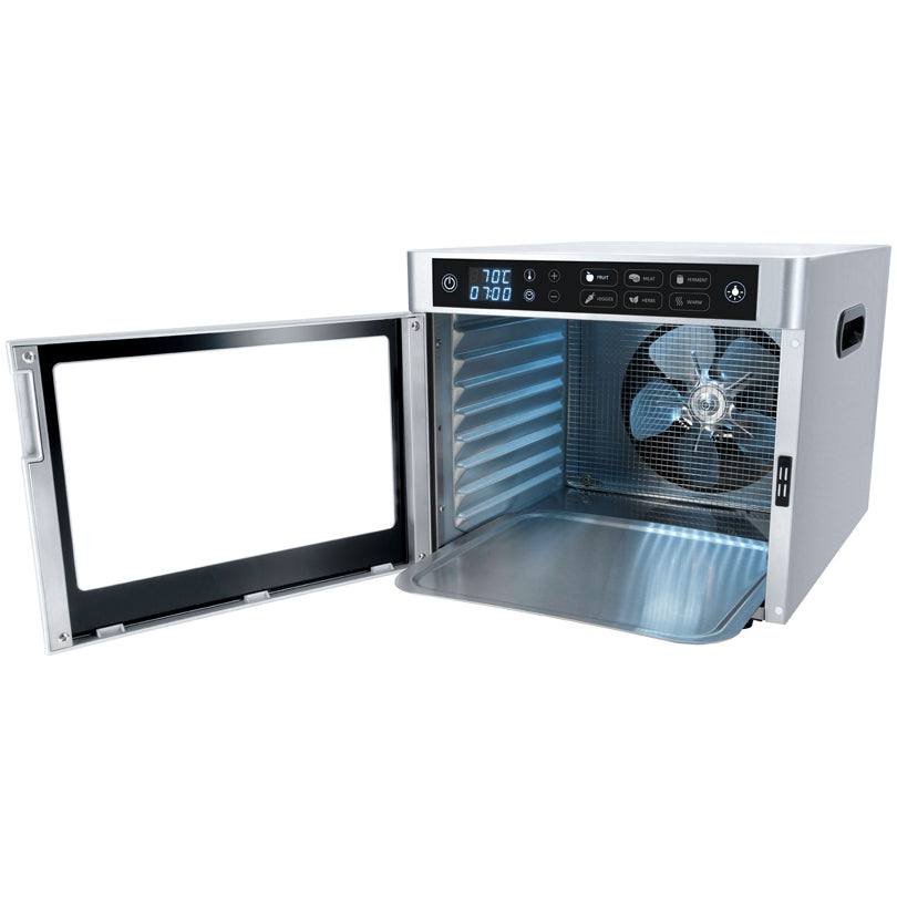 Essiccatore con timer "ED80 Steel Deluxe" cm 34x40,5x30,5