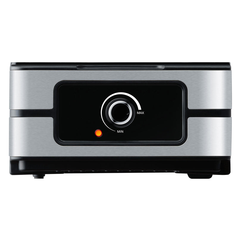 Raclette con piastra in alluminio pressofuso "RC 180", per 8 persone cm 53,5x24x12,5