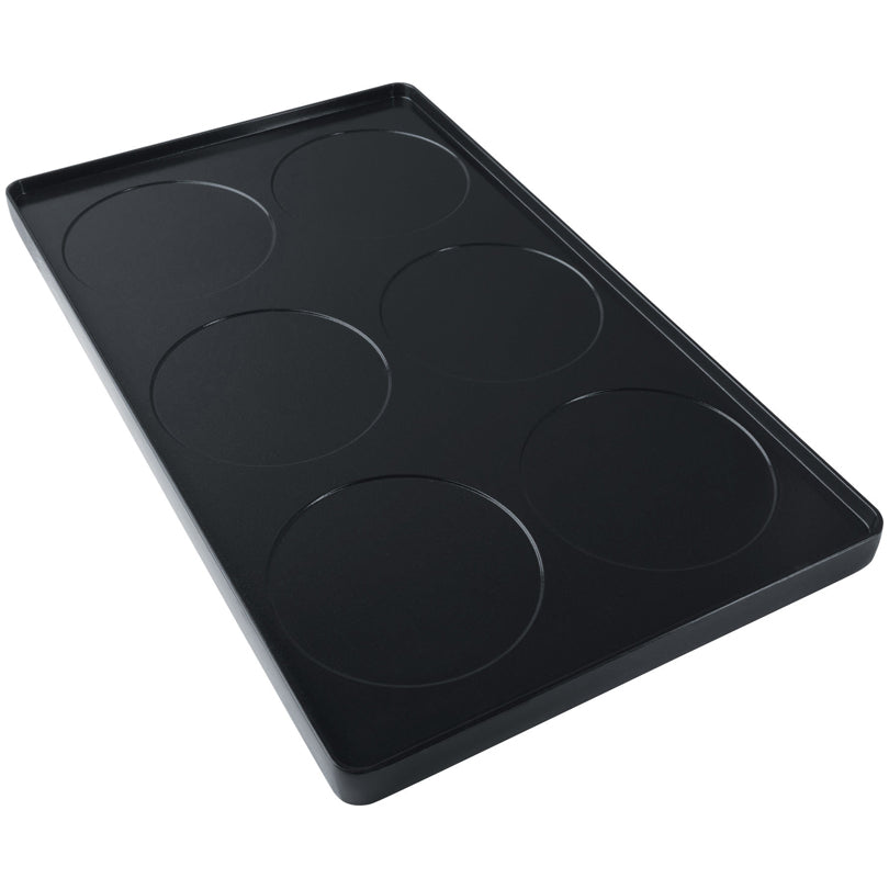 Raclette con piastra in alluminio pressofuso "RC 180", per 8 persone cm 53,5x24x12,5