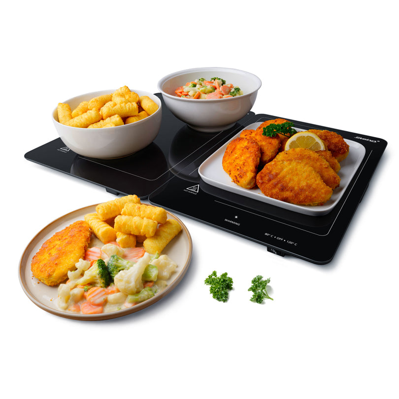 Scaldapiatti ultrapiatto "WP 300", modulo doppio cm 60x40x2,5