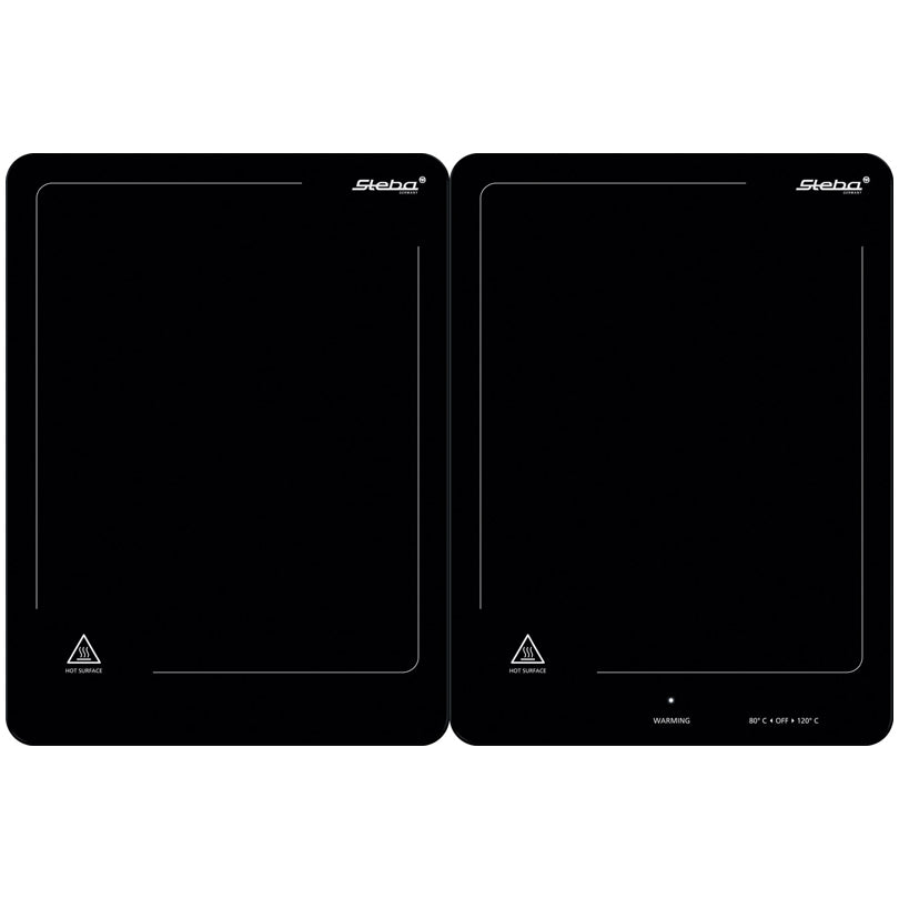 Scaldapiatti ultrapiatto "WP 300", modulo doppio cm 60x40x2,5