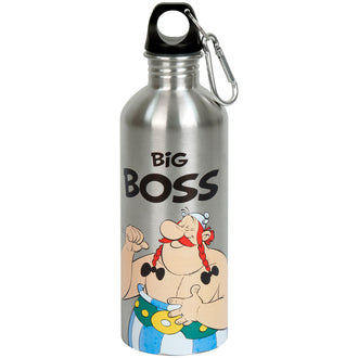 Borraccia "Cool Bottle - Asterix Big Boss" con moschettone ml 600/cm Ø6,5x22