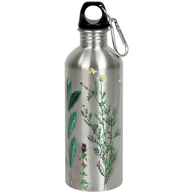 Borraccia "Cool Bottle - My Favourite Tea Herbs" con moschettone ml 600/cm Ø6,5x22