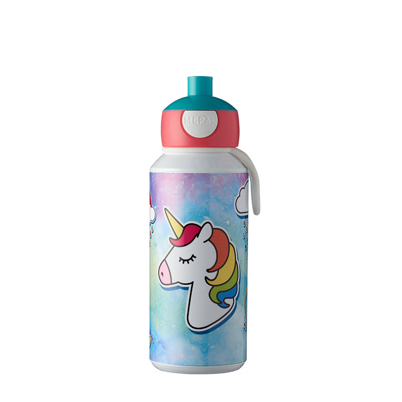 Borraccia Pop-Up "Campus - Unicorn" ml 400/cm Ø7x18,4
