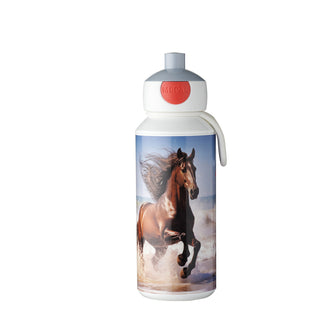 Borraccia Pop-Up "Campus - Wild Horse" ml 400/cm Ø7x18,4