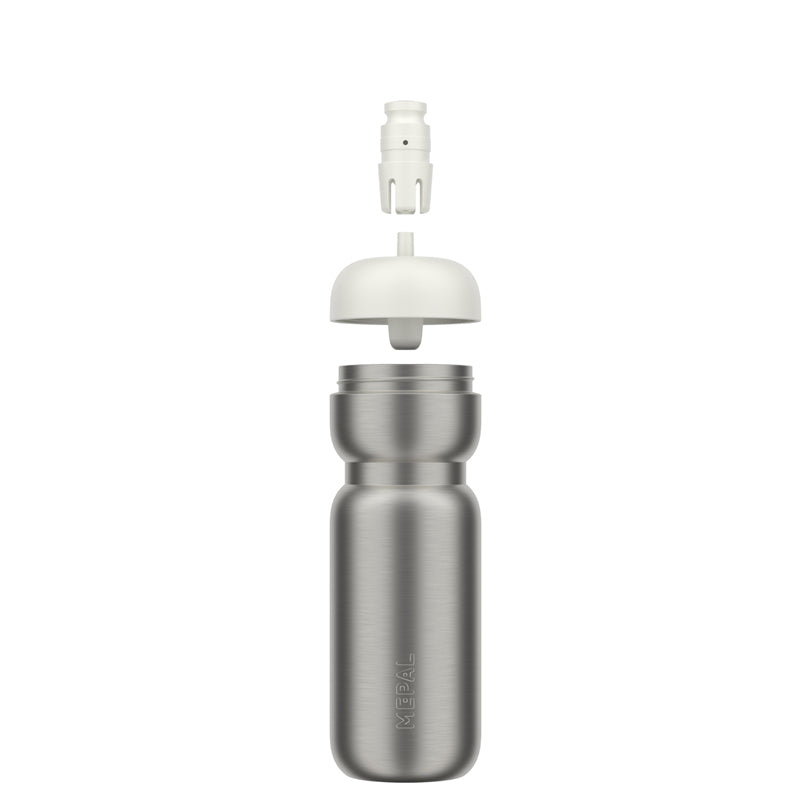 Borraccia sport in acciaio inox "Active - Pull" ml 800/cm Ø7,5x23,3