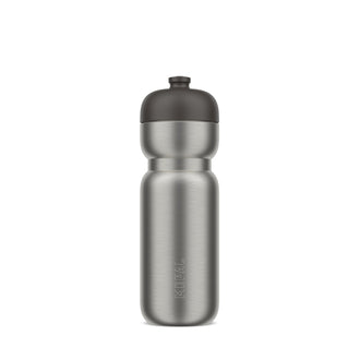 Borraccia sport in acciaio inox "Active - Pull" ml 800/cm Ø7,5x23,3