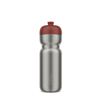 Borraccia sport in acciaio inox "Active - Pull" ml 800/cm Ø7,5x23,3