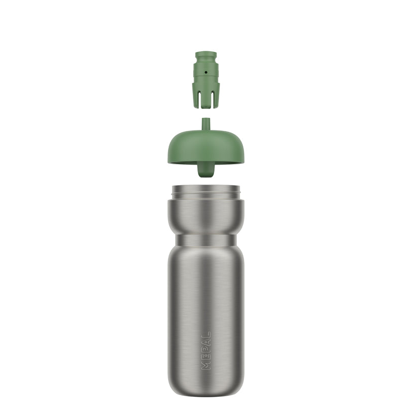 Borraccia sport in acciaio inox "Active - Pull" ml 800/cm Ø7,5x23,3