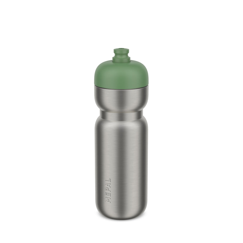 Borraccia sport in acciaio inox "Active - Pull" ml 800/cm Ø7,5x23,3