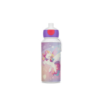 Borraccia Pop-Up "Campus - Unicorn Glow" ml 400/cm Ø6,4x18,4
