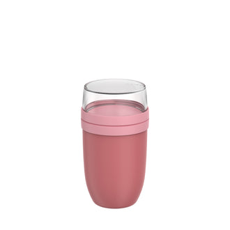 Lunchpot/Portavivande XL "Ellipse", a 2 pezzi ml 700+ml 300/Ø10,7x