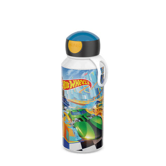 Borraccia Pop-Up "Campus - Hot Wheels" ml 400/cm Ø6,4x18,4