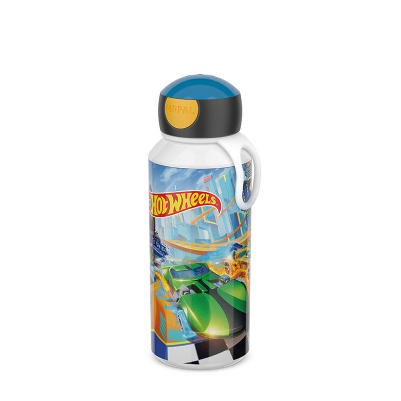 Borraccia Pop-Up "Campus - Hot Wheels" ml 400/cm Ø6,4x18,4