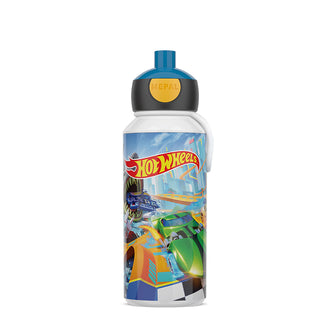 Borraccia Pop-Up "Campus - Hot Wheels" ml 400/cm Ø6,4x18,4