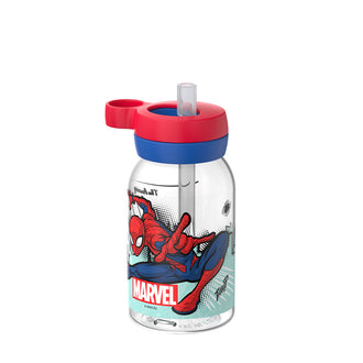 Borraccia con cannuccia "Campus - Spiderman" ml 450/cm Ø7,6x15,5