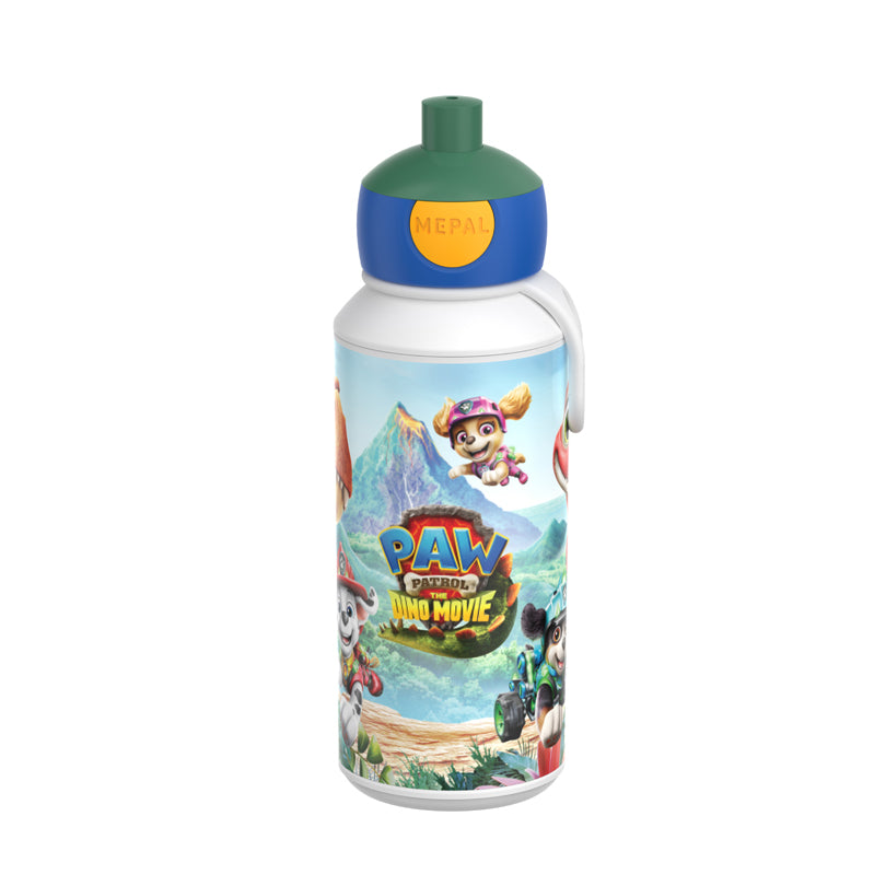 Borraccia Pop-Up "Campus - Paw Patrol Dinos" ml 400/cm Ø6,4x18,4