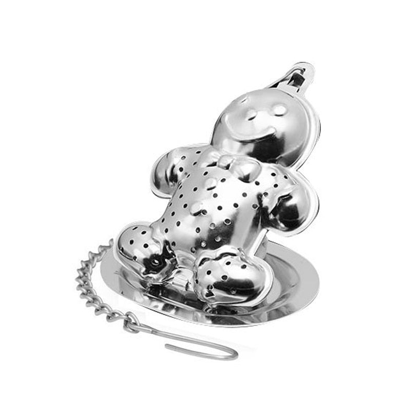 Filtro da tè Gingerbread Man con supporto cm  5x1x7