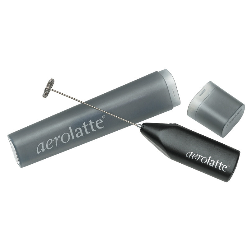 Schiumalatte con custodia "Aerolatte", in display da 12 pezzi cm 22