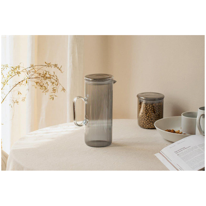 Caraffa acqua con coperchio l 1,2/cm Ø9x22