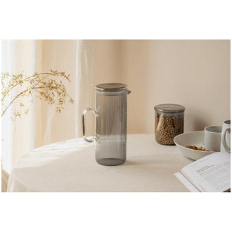 Caraffa acqua con coperchio l 1,2/cm Ø9x22