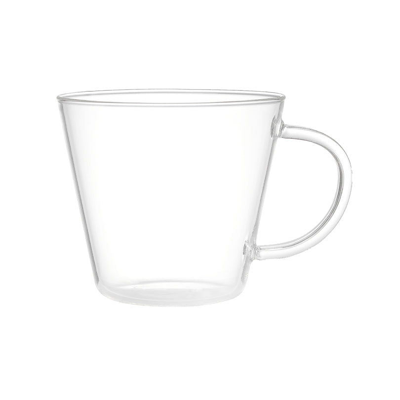 Bicchiere tè conico con manico "Neem" ml 300/cm Ø8,5x8,5