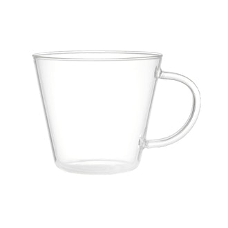 Bicchiere tè conico con manico "Neem" ml 300/cm Ø8,5x8,5