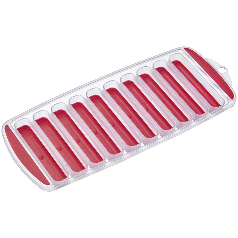 Vaschetta formaghiaccio con coperchio "Sticks", confezione 2 pezzi, in totale 20 cavità cm 29,7x11,6x2,2