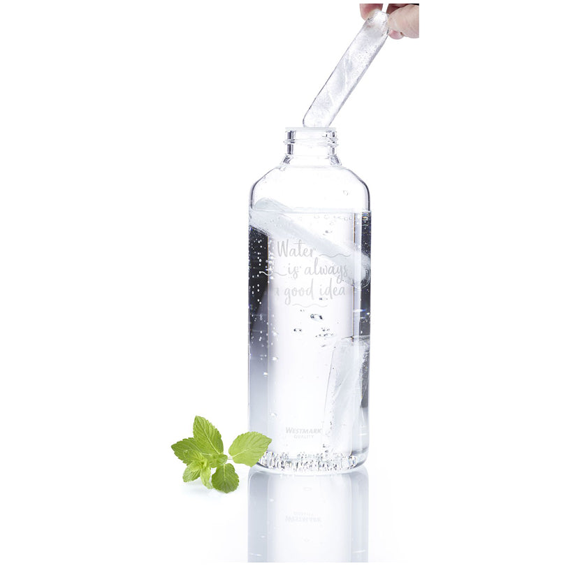 Vaschetta formaghiaccio con coperchio "Sticks", confezione 2 pezzi, in totale 20 cavità cm 29,7x11,6x2,2