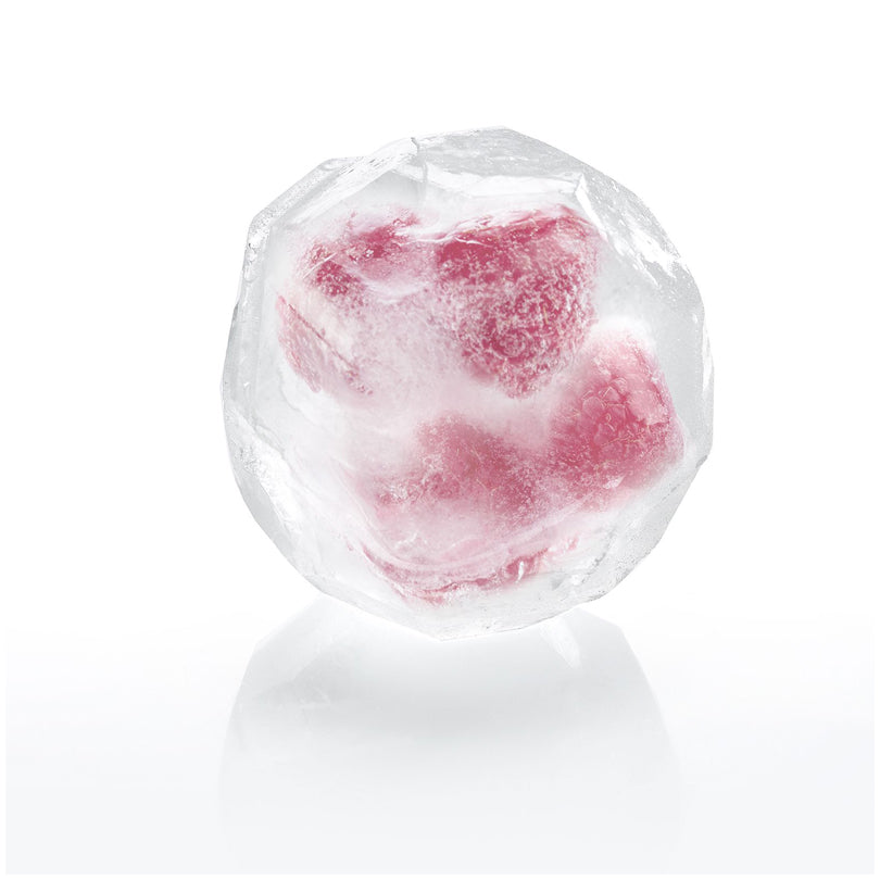 Vaschetta formaghiaccio con coperchio "Crystal", 6 cavità cm 20,2x13,5x6