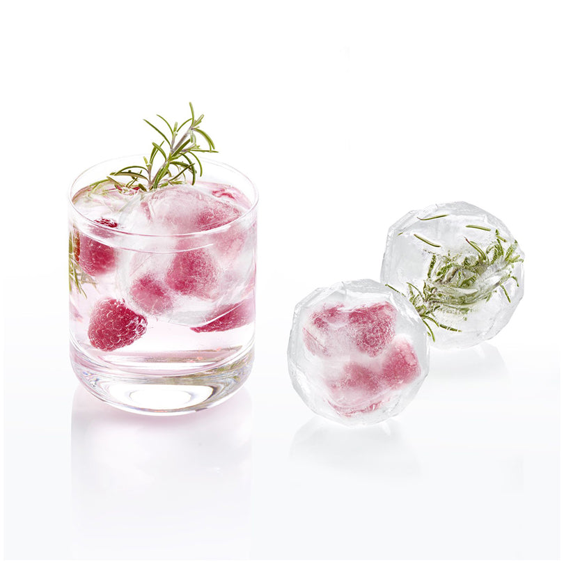 Vaschetta formaghiaccio con coperchio "Crystal", 6 cavità cm 20,2x13,5x6