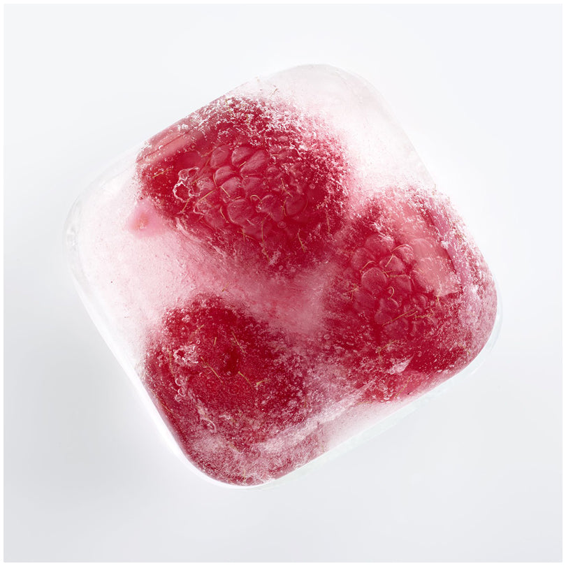 Vaschetta formaghiaccio con coperchio "Cube", 6 cavità cm 20,2x13,7x6,7