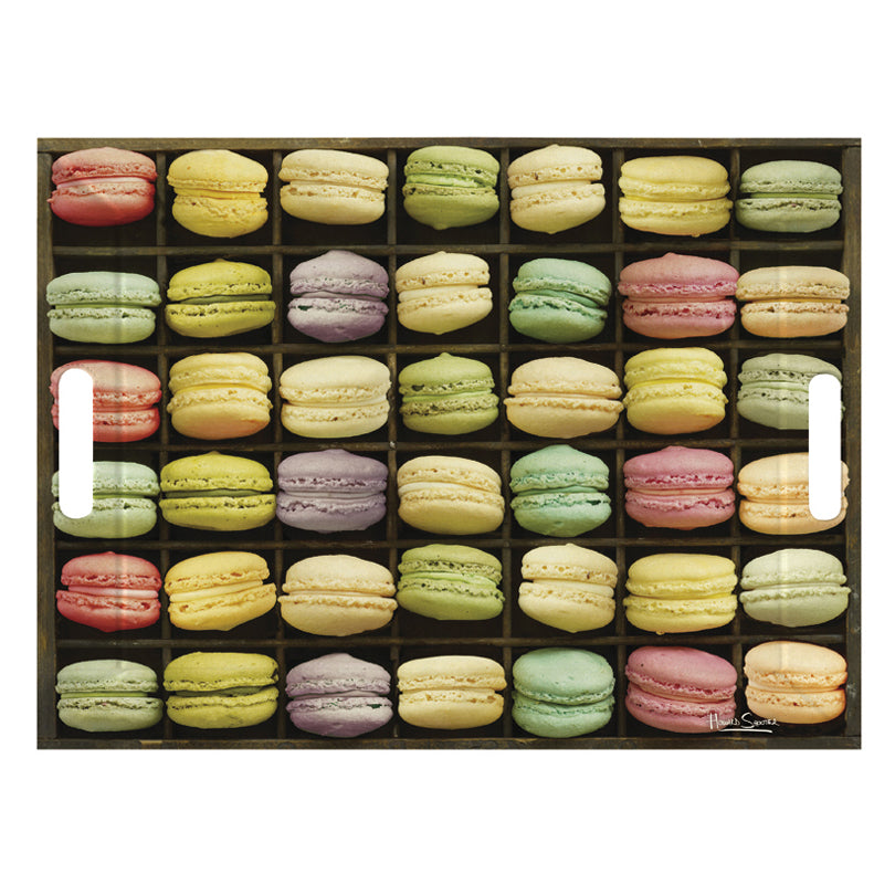 Vassoio/Set americano riversibile FreeForm "Macaroons" medium cm 55x41