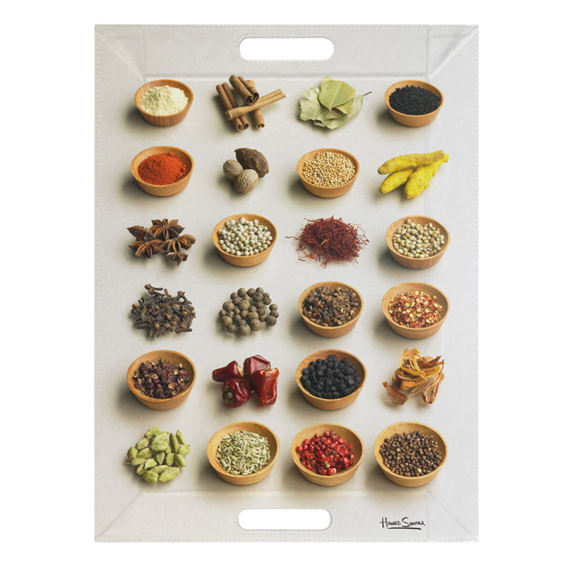 Vassoio/Set americano riversibile FreeForm "Spice pots" medium cm 55x41