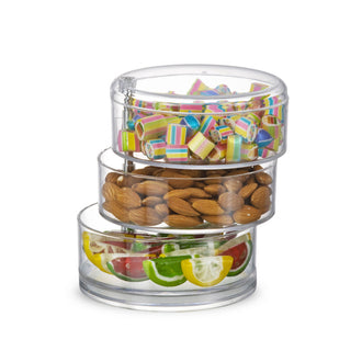 Coppa snack a 3 ripiani tondo cm 12x13,5