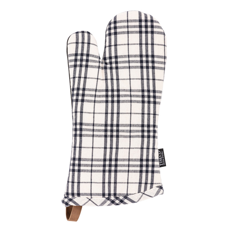 Guanto da forno "Sherlock - Checker", confezione 2 pezzi (1D + 1S) cm 17x33