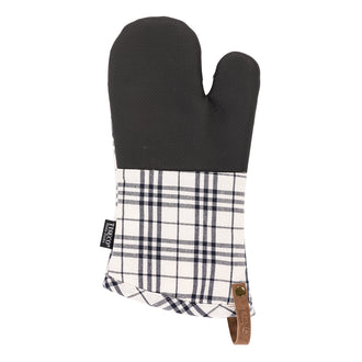 Guanto da forno "Sherlock - Checker", confezione 2 pezzi (1D + 1S) cm 17x33