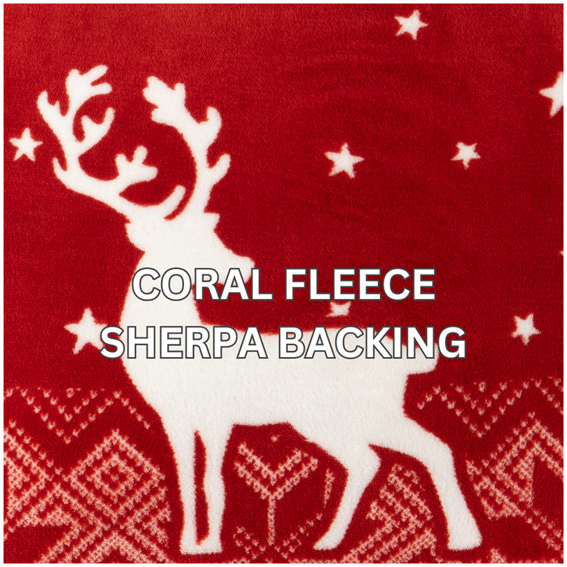 Coperta "Xmas Sofa" cm 130x150