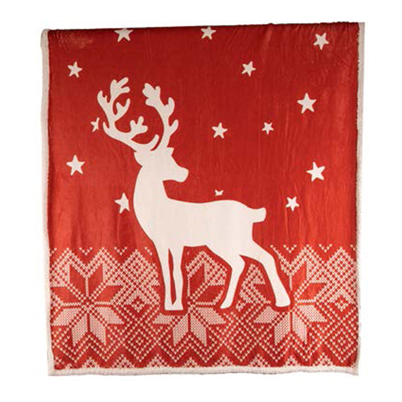 Coperta "Xmas Sofa" cm 130x150