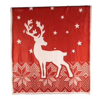 Coperta "Xmas Sofa" cm 130x150