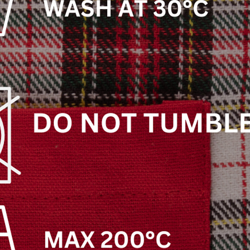 Presina pinza cucina "Xmas", confezione 2 pezzi cm 14x20