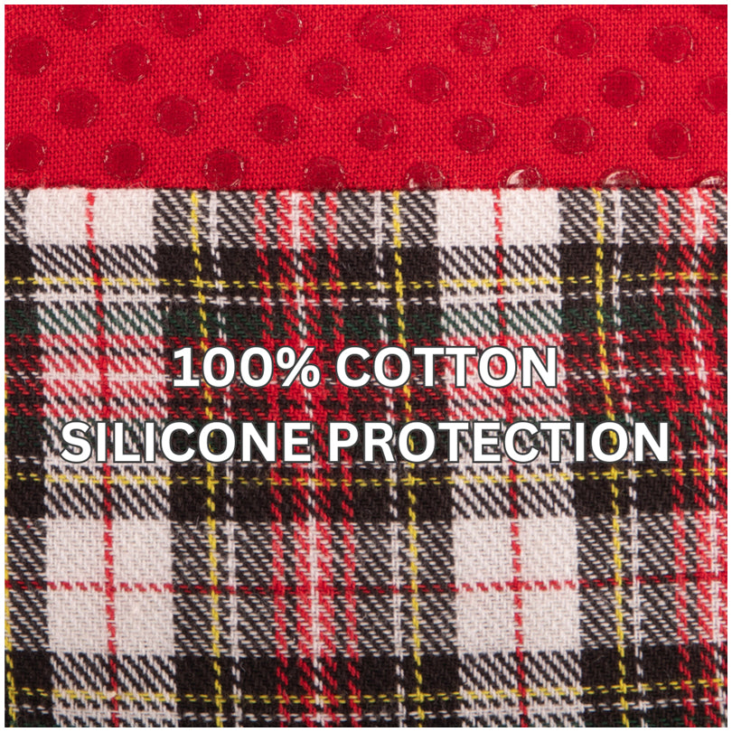 Presina pinza cucina "Xmas", confezione 2 pezzi cm 14x20